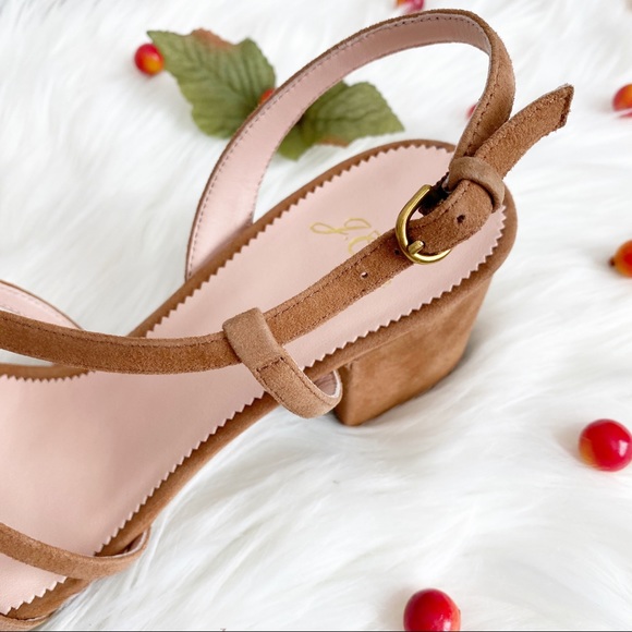 NWB J. Crew Odette Strappy Sandals - Carmel - Picture 8 of 12